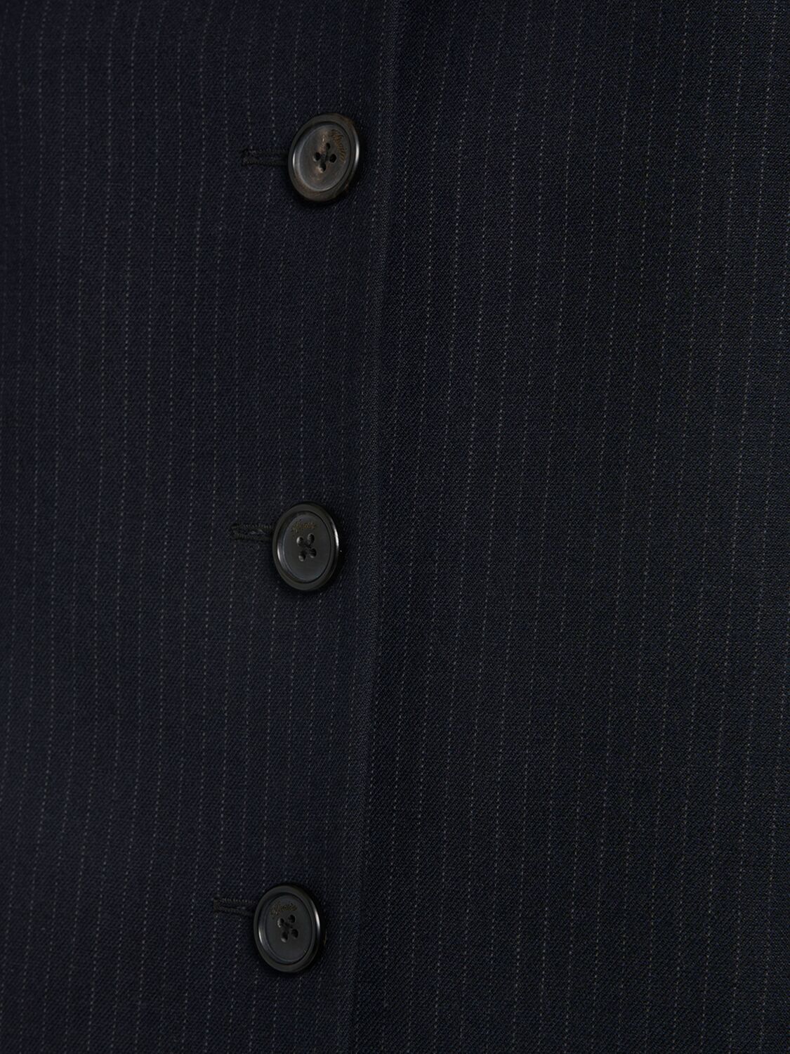 Khaite Jameson Virgin Wool Blend Jacket In Blue