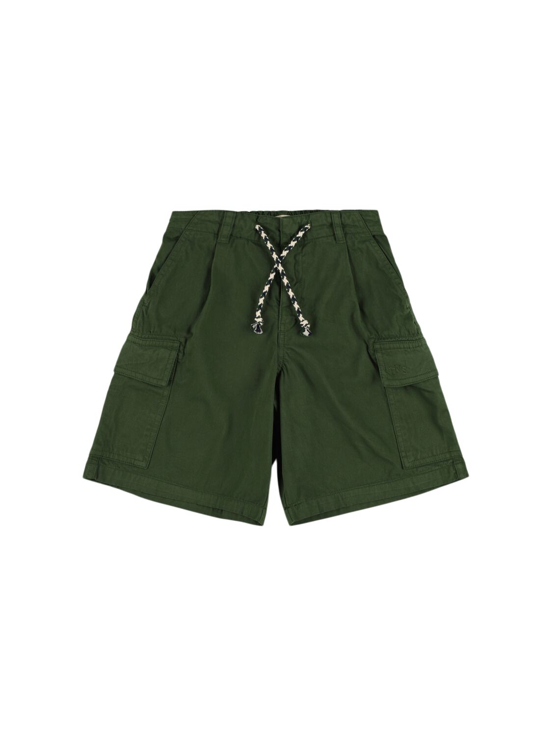 THE NEW SOCIETY Cotton Twill Cargo Shorts