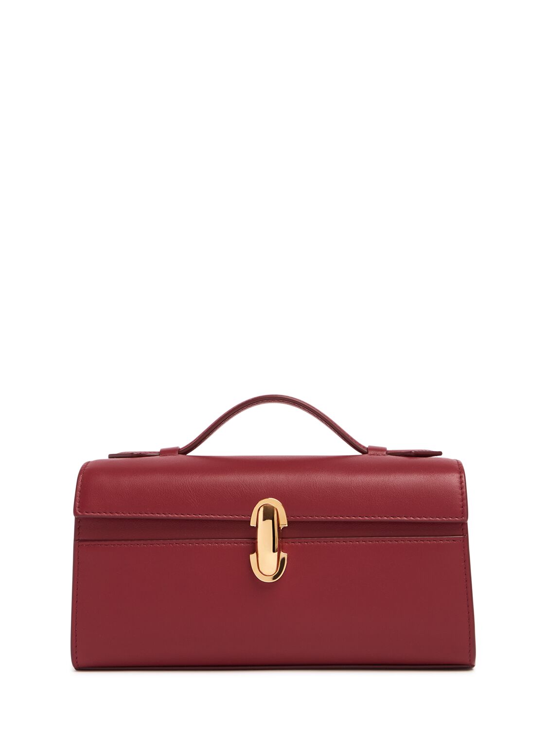 The Symmetry Leather Top Handle Bag