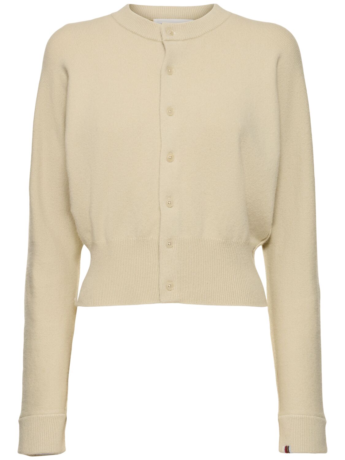 Blouson Cashmere Blend Cardigan