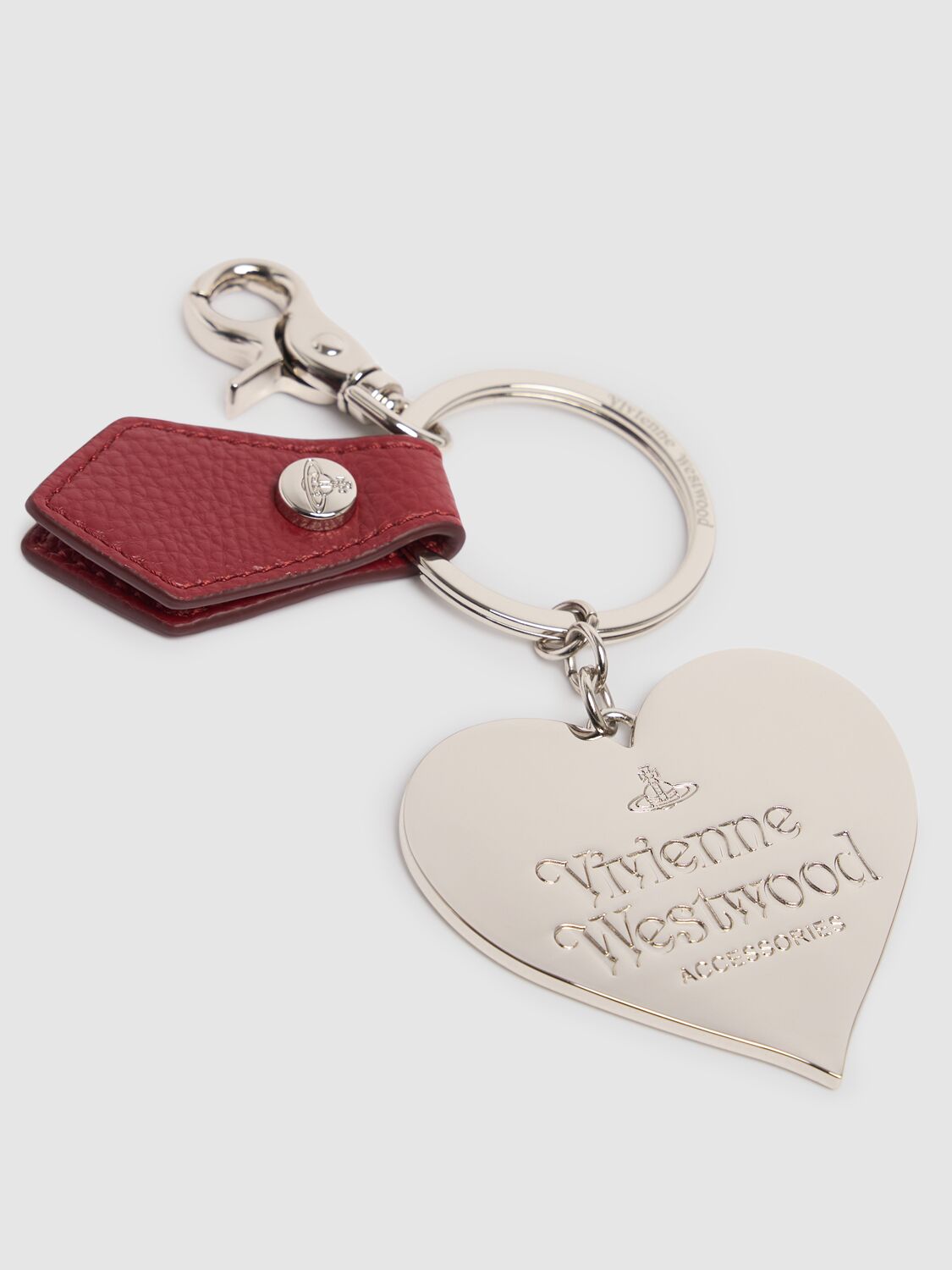 キーホルダー・キーリング Vivienne Westwood Portachiave Mirror Heart Vivienne Westwood Women Portachiave Mirror Heart Orb In