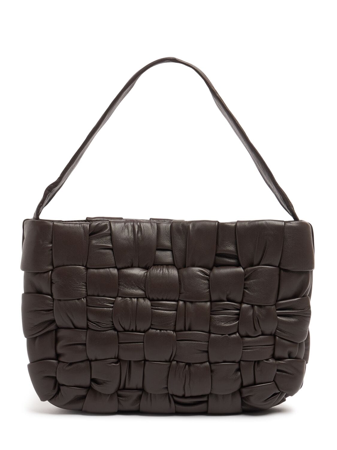 Mini Textured Woven Tote Bag