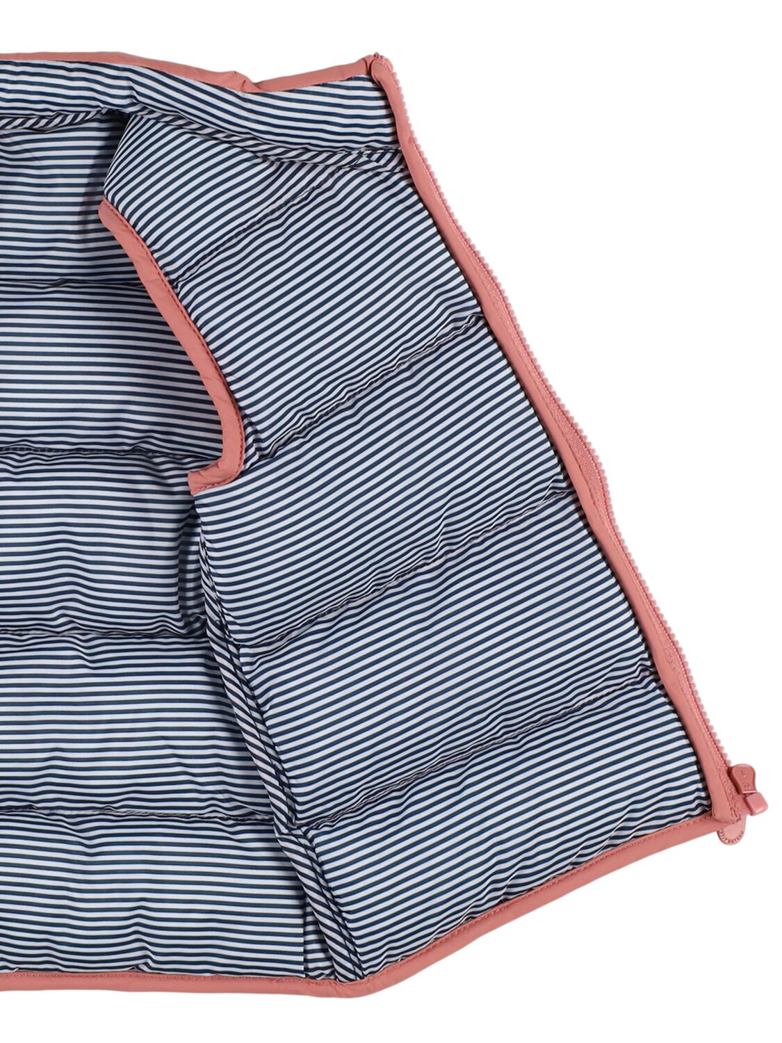 Petit Bateau Poly Puffer Vest In Pink