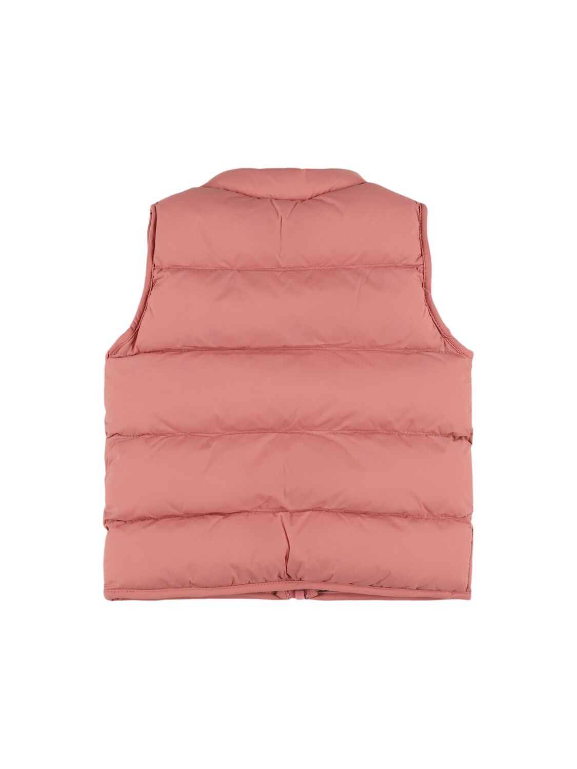 Petit Bateau Poly Puffer Vest In Pink