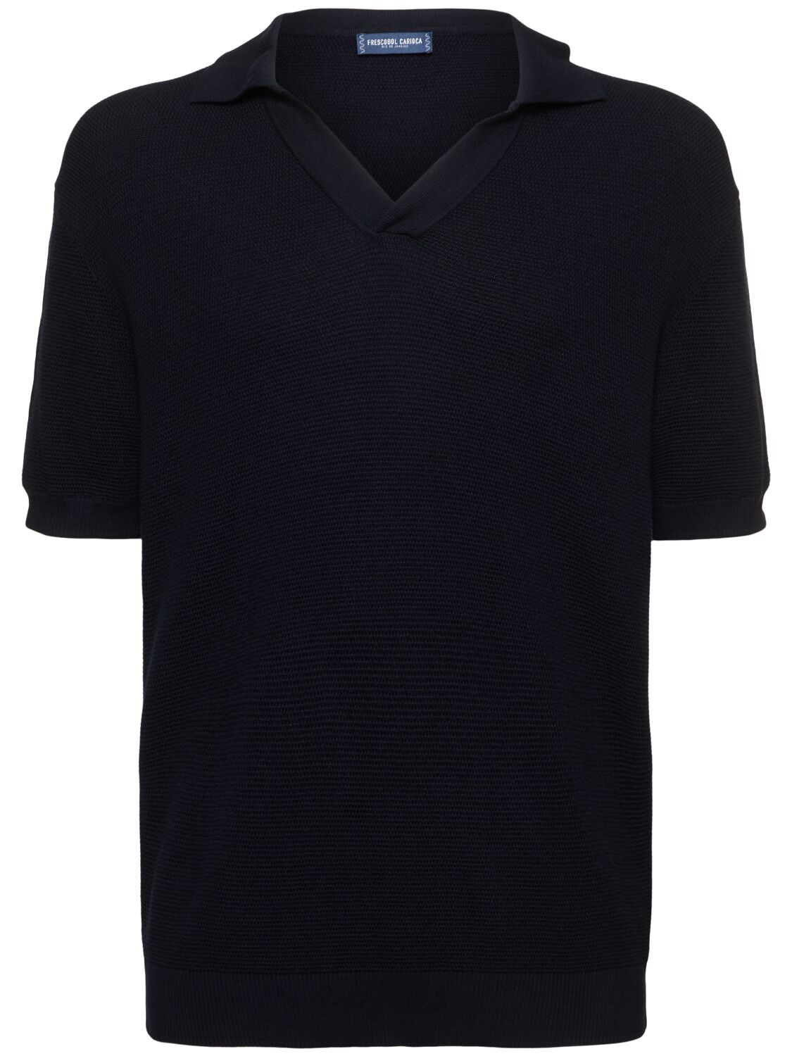 Rino Str Salt 
Pepper Stitch Polo