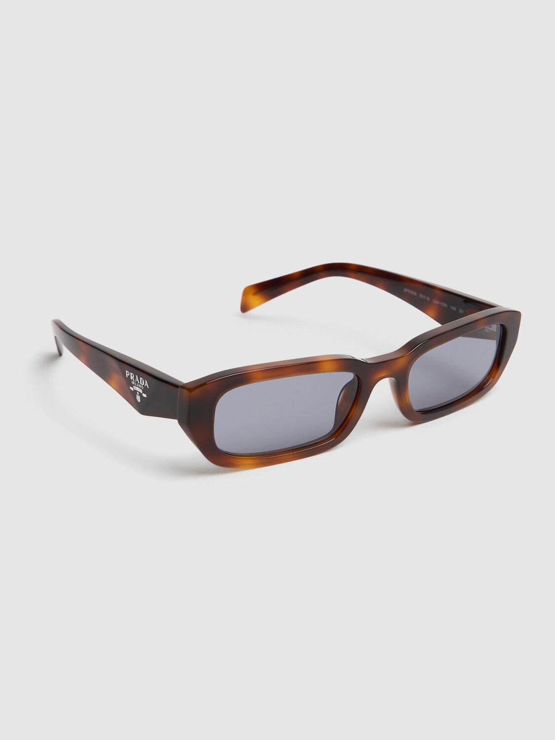 Prada Full Frame Sunglasses In Tortoiseshell/blue