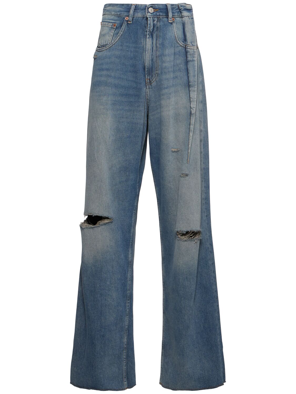 High Rise Wide Jeans