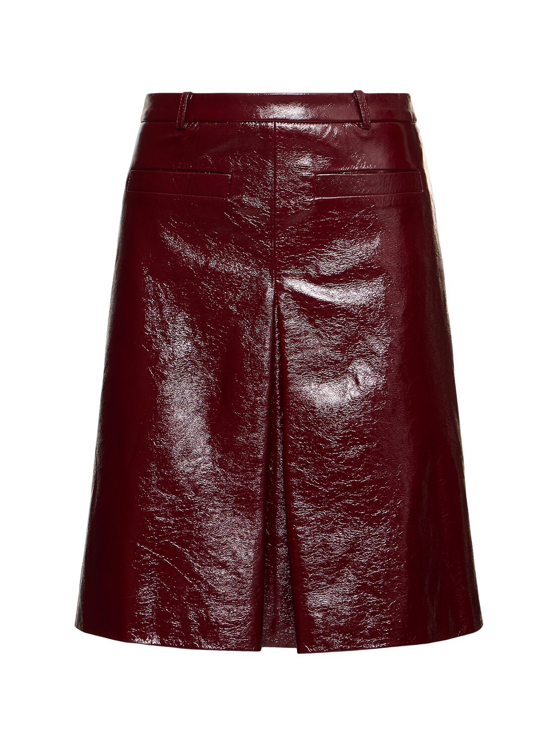 Faux Leather Mini Skirt