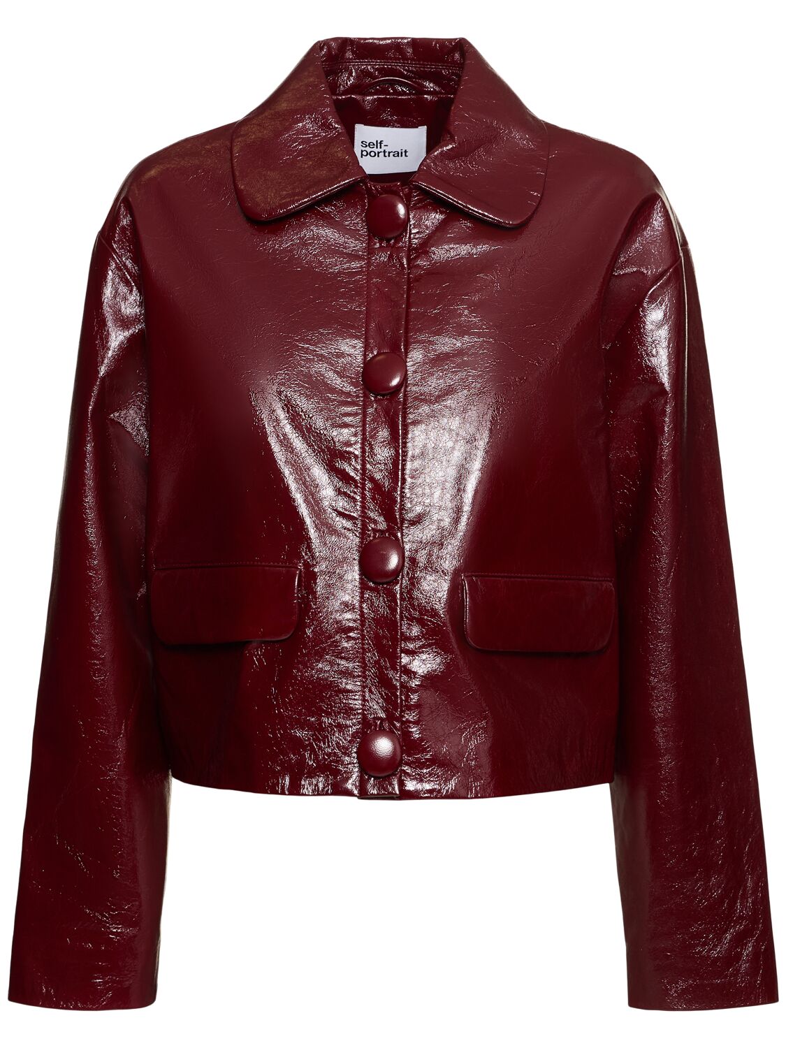 Veste En Simili-cuir - SELF-PORTRAIT - Modalova