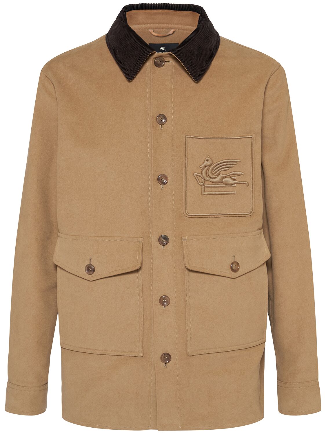 Veste En Coton À Logo - ETRO - Modalova