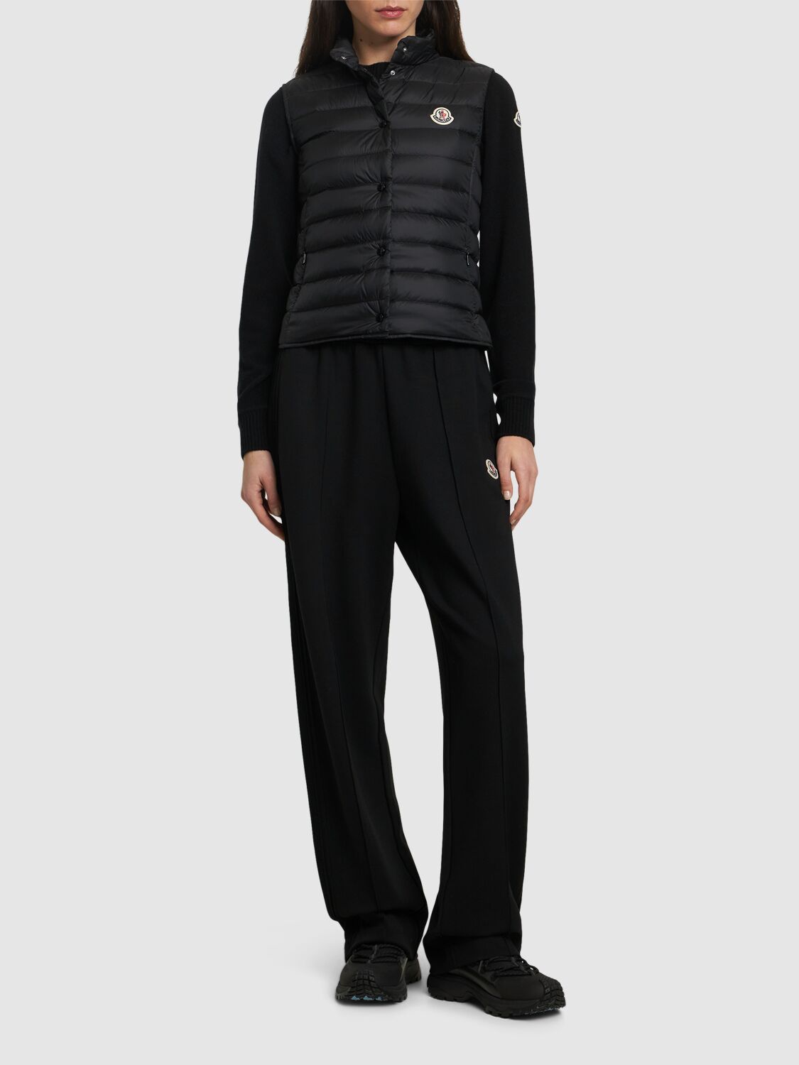 Moncler Liane Padded Bodywarmer In Black