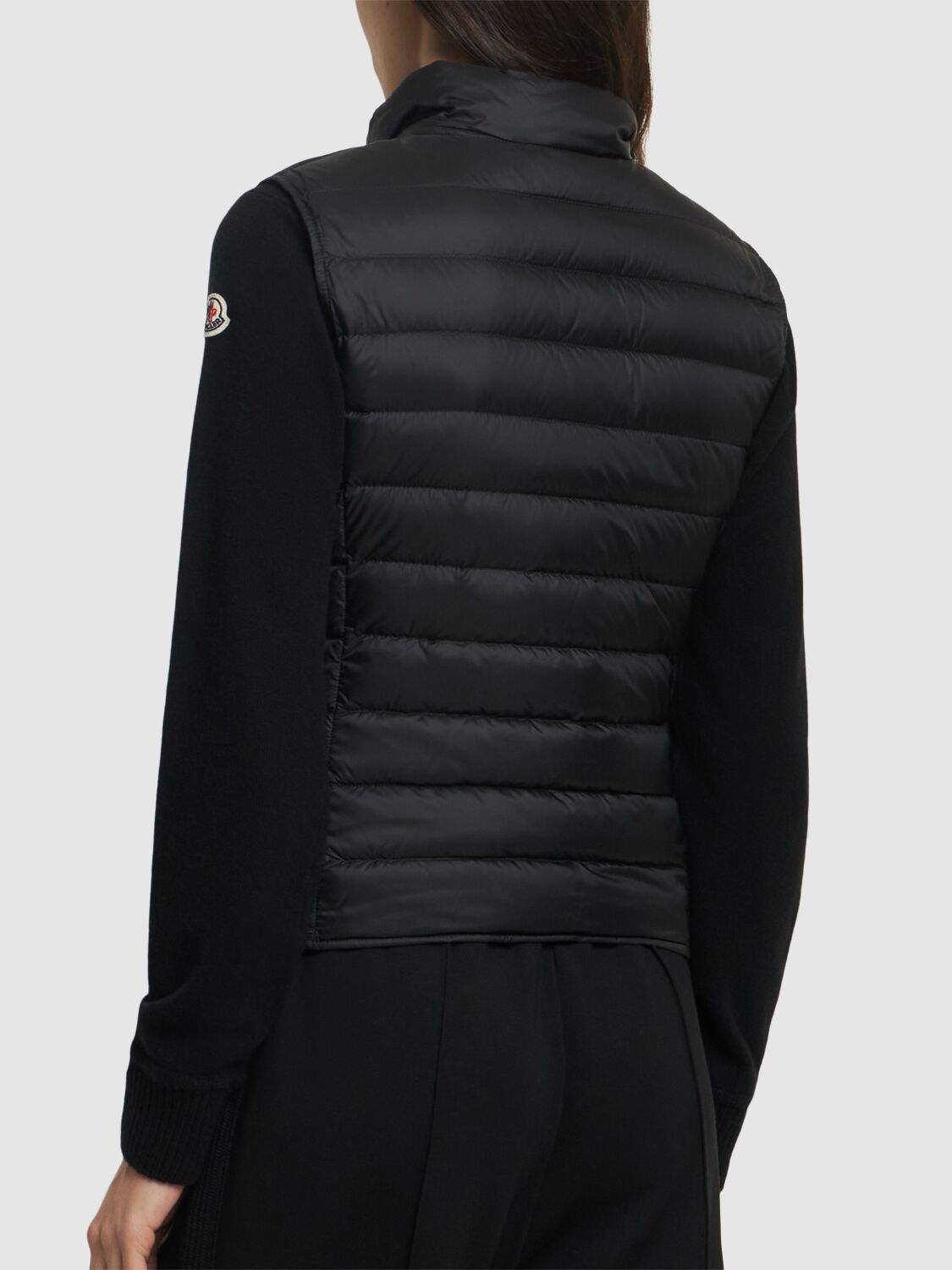 Moncler Liane Padded Bodywarmer In Black