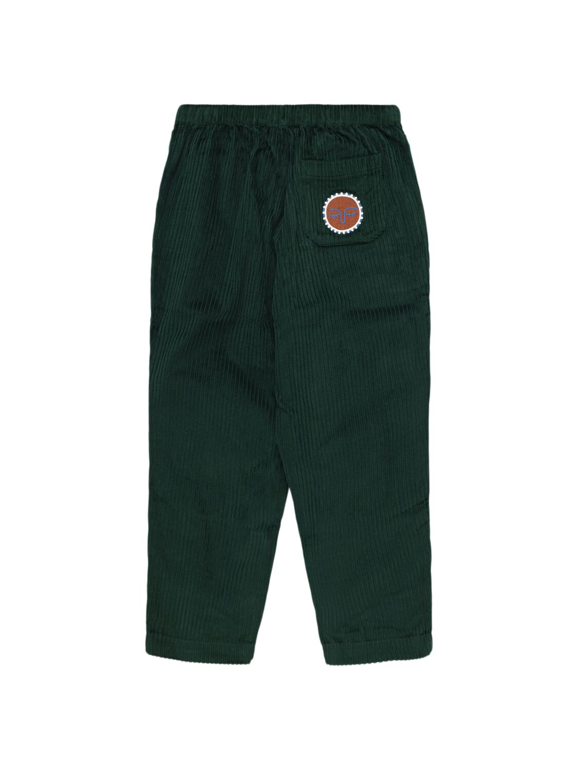Louise Misha Cotton Corduroy Pants In Dark Green
