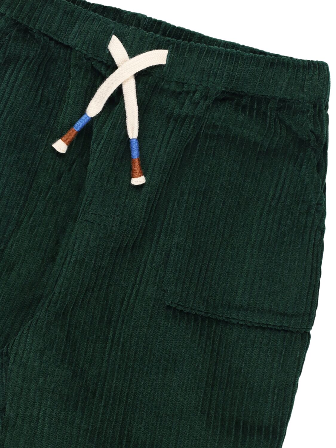 Louise Misha Cotton Corduroy Pants In Dark Green