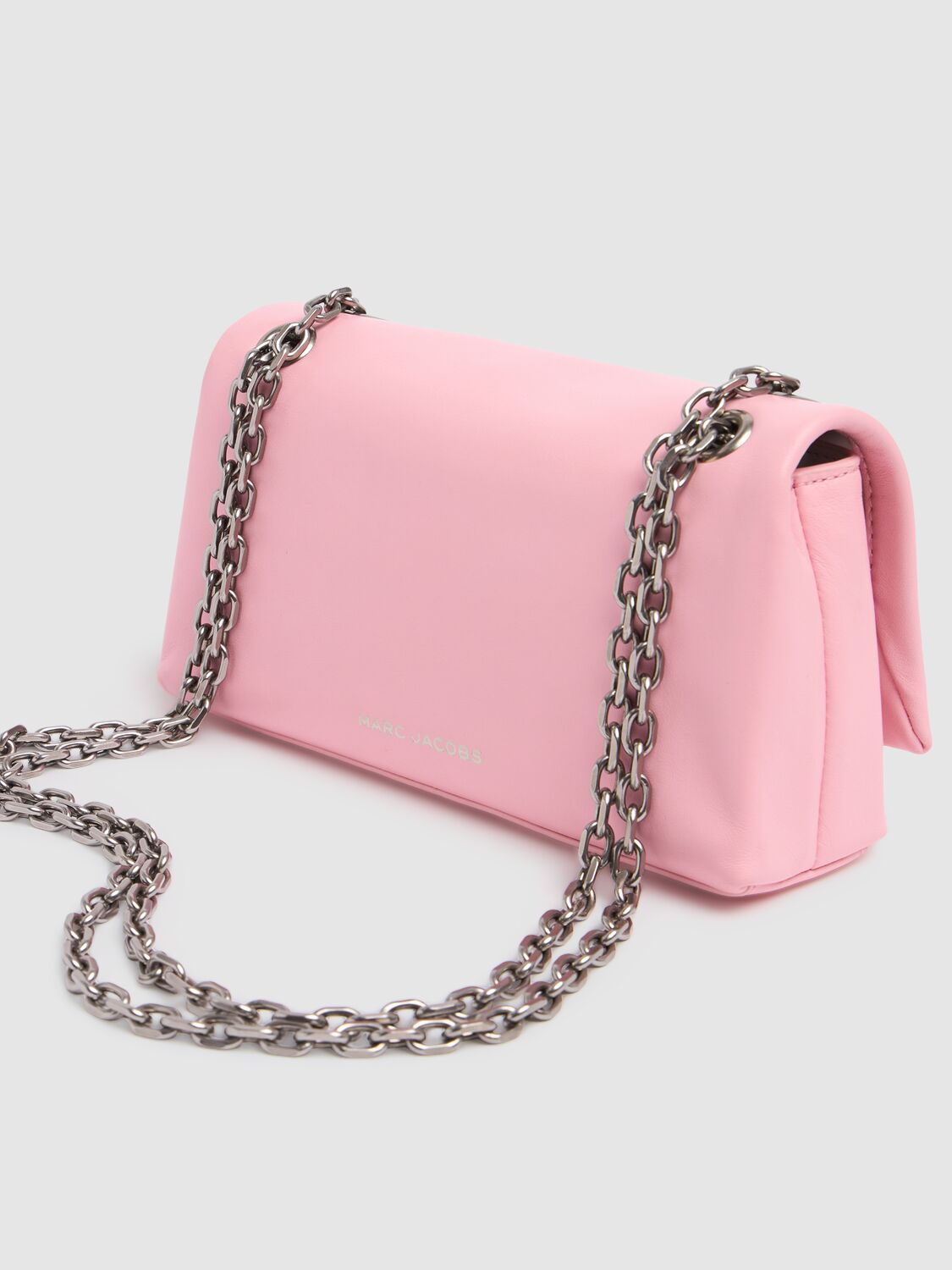 MARC JACOBS THE LINK CHAIN LEATHER WALLET 