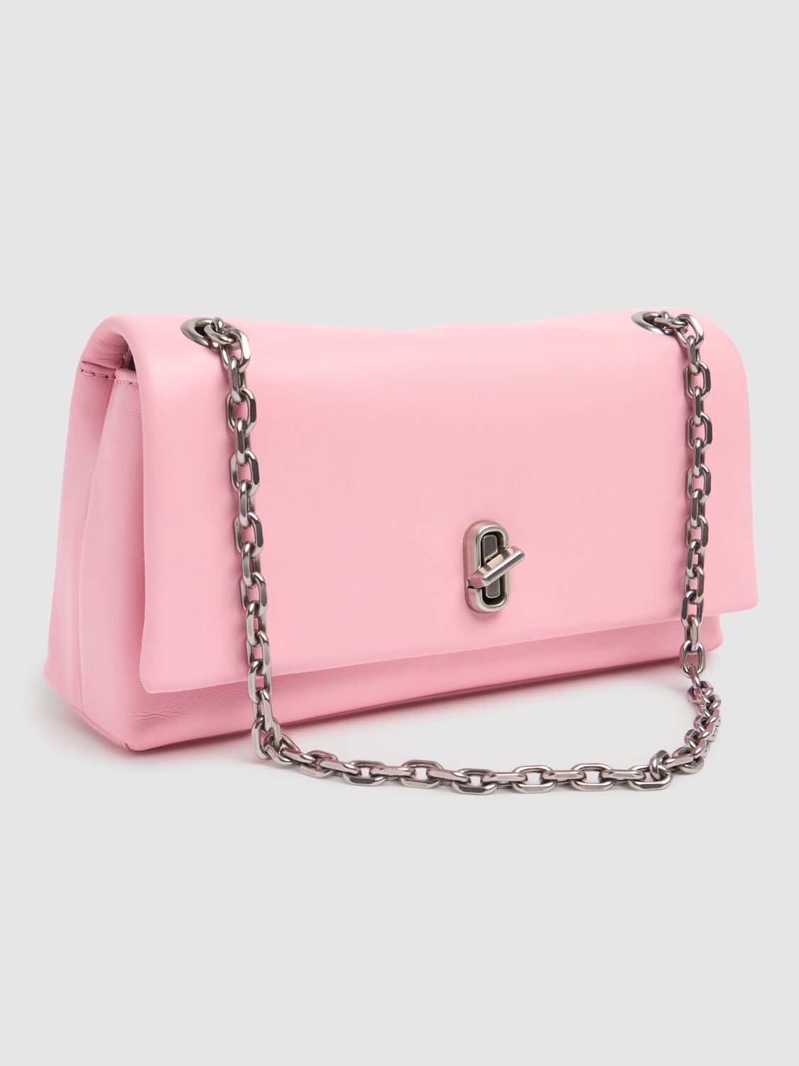 MARC JACOBS THE LINK CHAIN LEATHER WALLET 