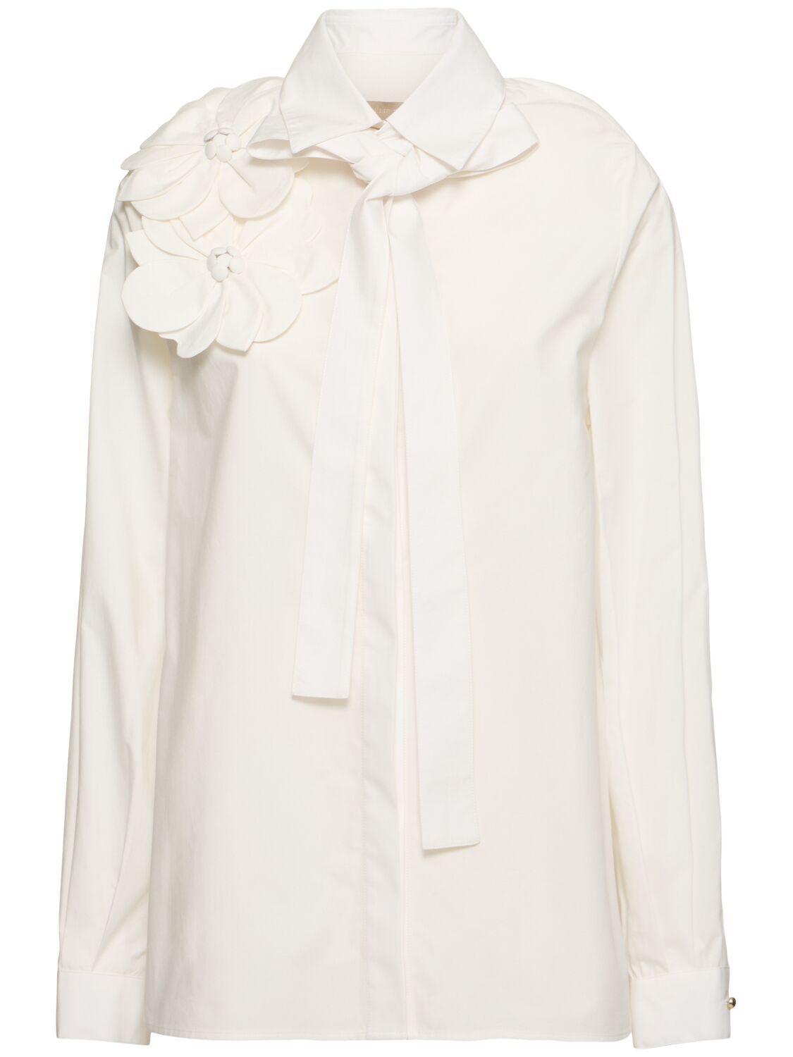 Embellished Poplin Shirt