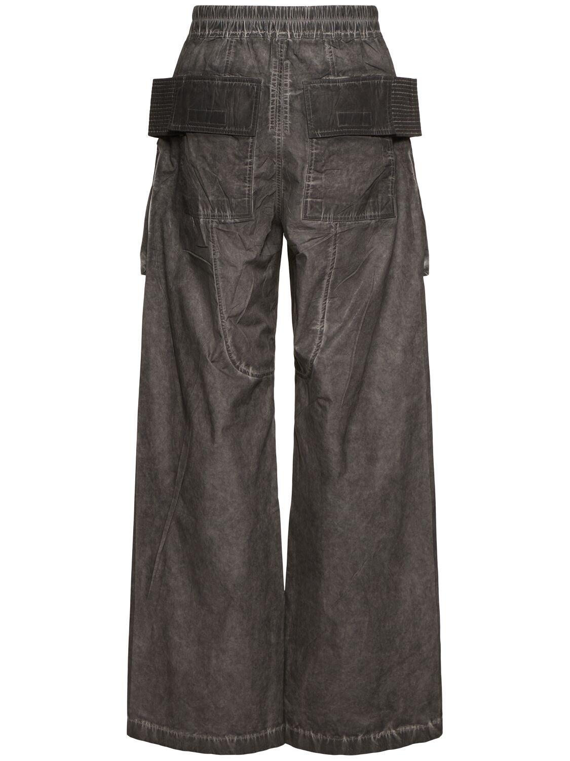Shop Rick Owens Drkshdw Creatch Wide Cargo Pants In Darkdust