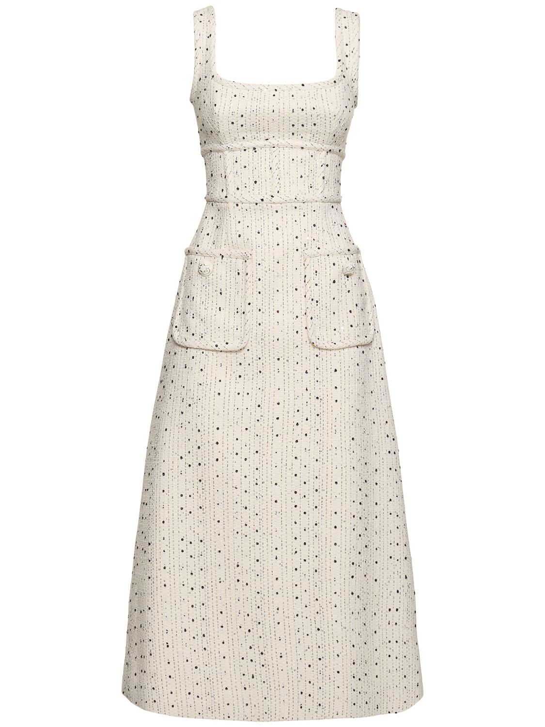 Tweed Midi Dress