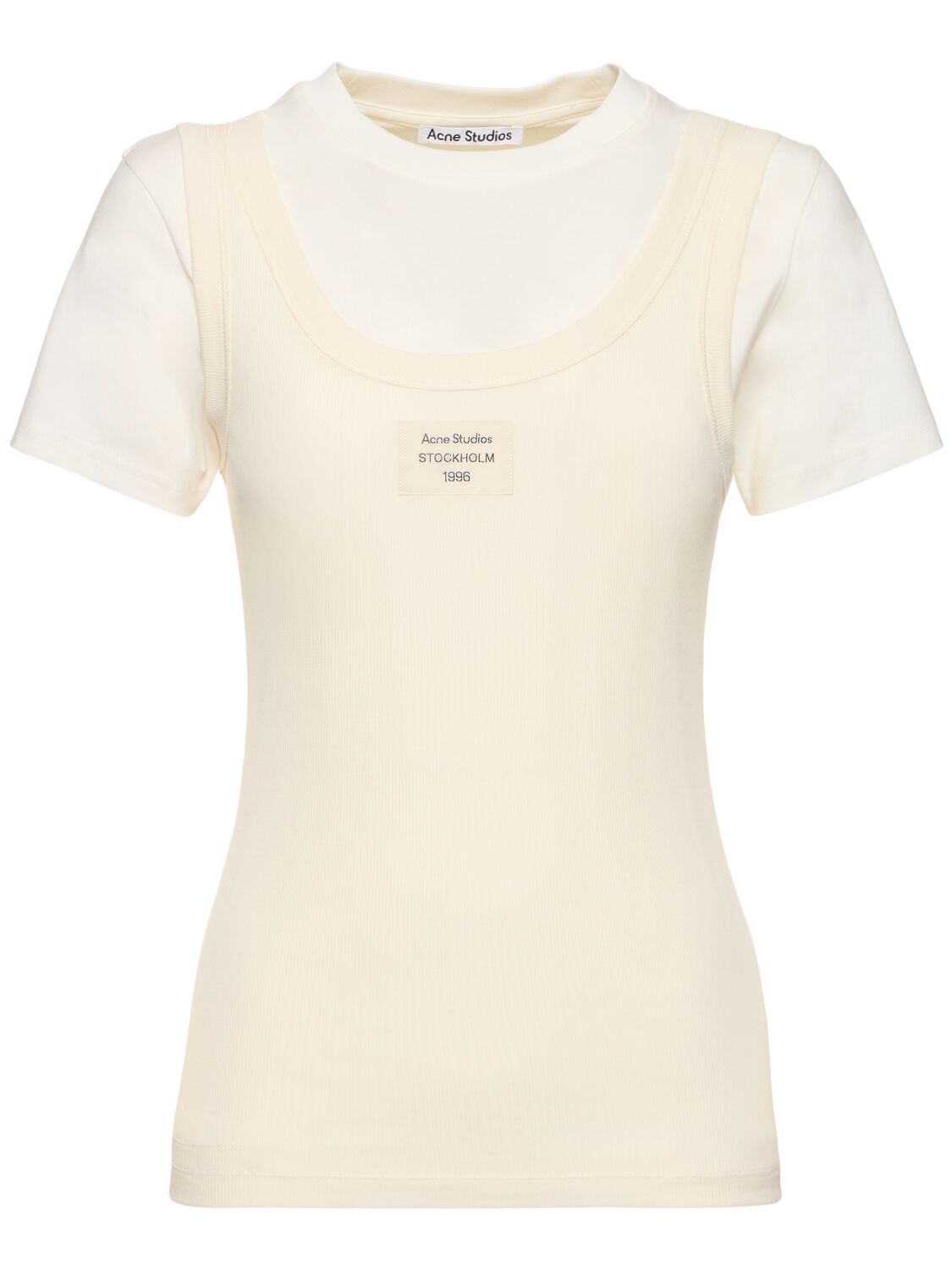 Image of Ecleo Layered Jersey T-shirt