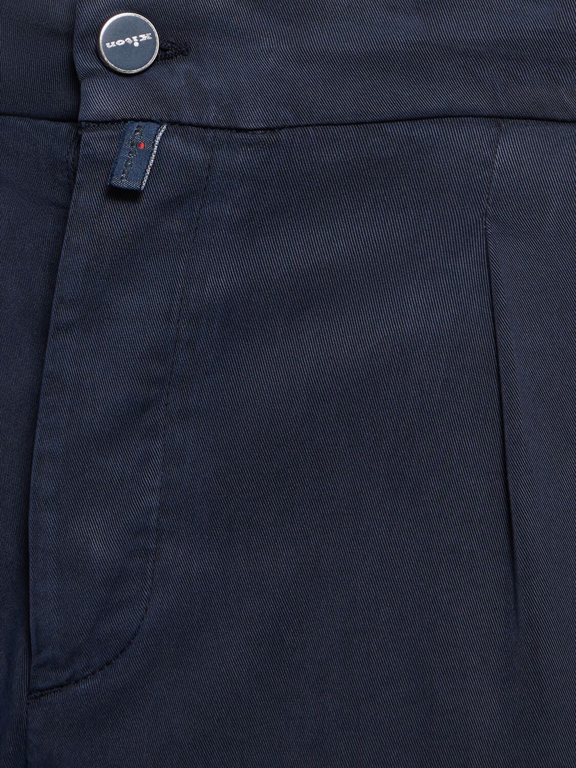 KITON FLUID LYOCELL BLEND JOGGER PANTS 