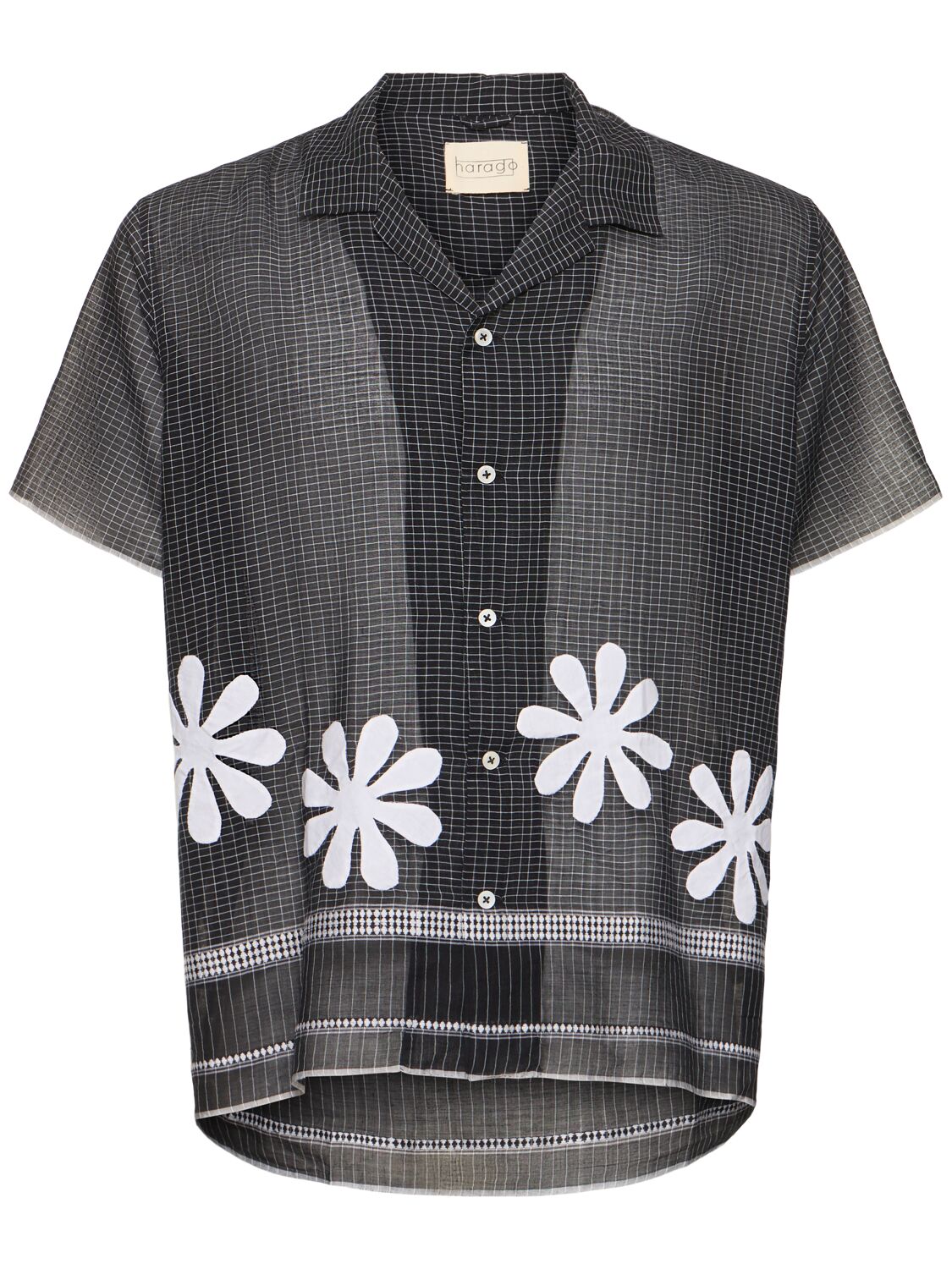 Daisy Appliqué Cotton S/s Shirt