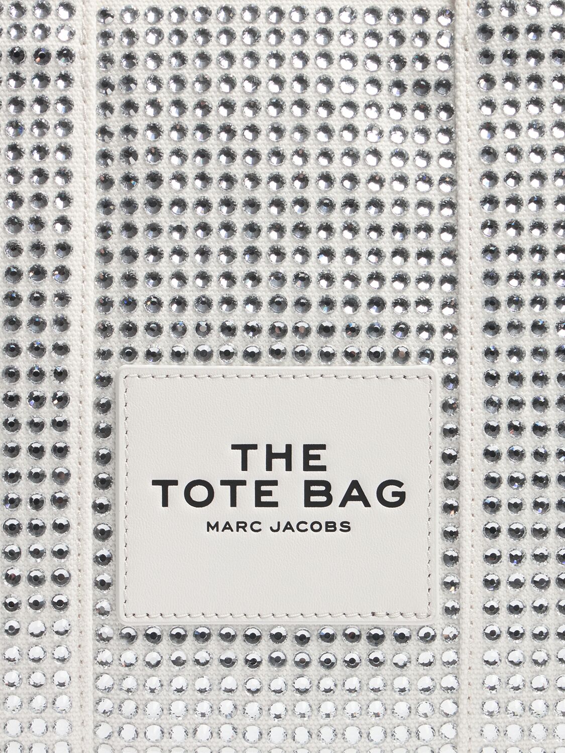Marc Jacobs The Small Tote Canvas Bag In Crystal