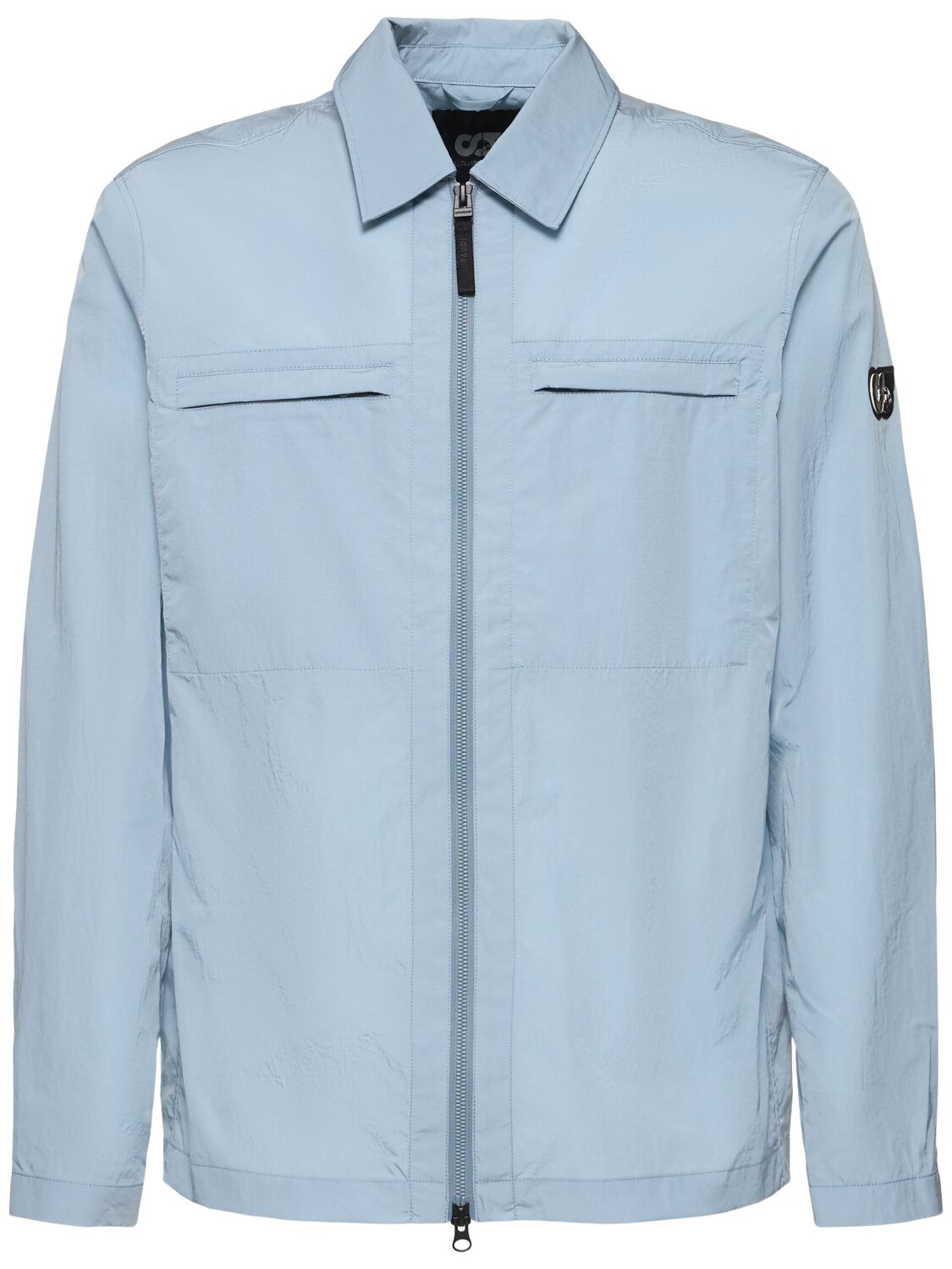 Alphatauri Olum Overshirt In Fog Blue