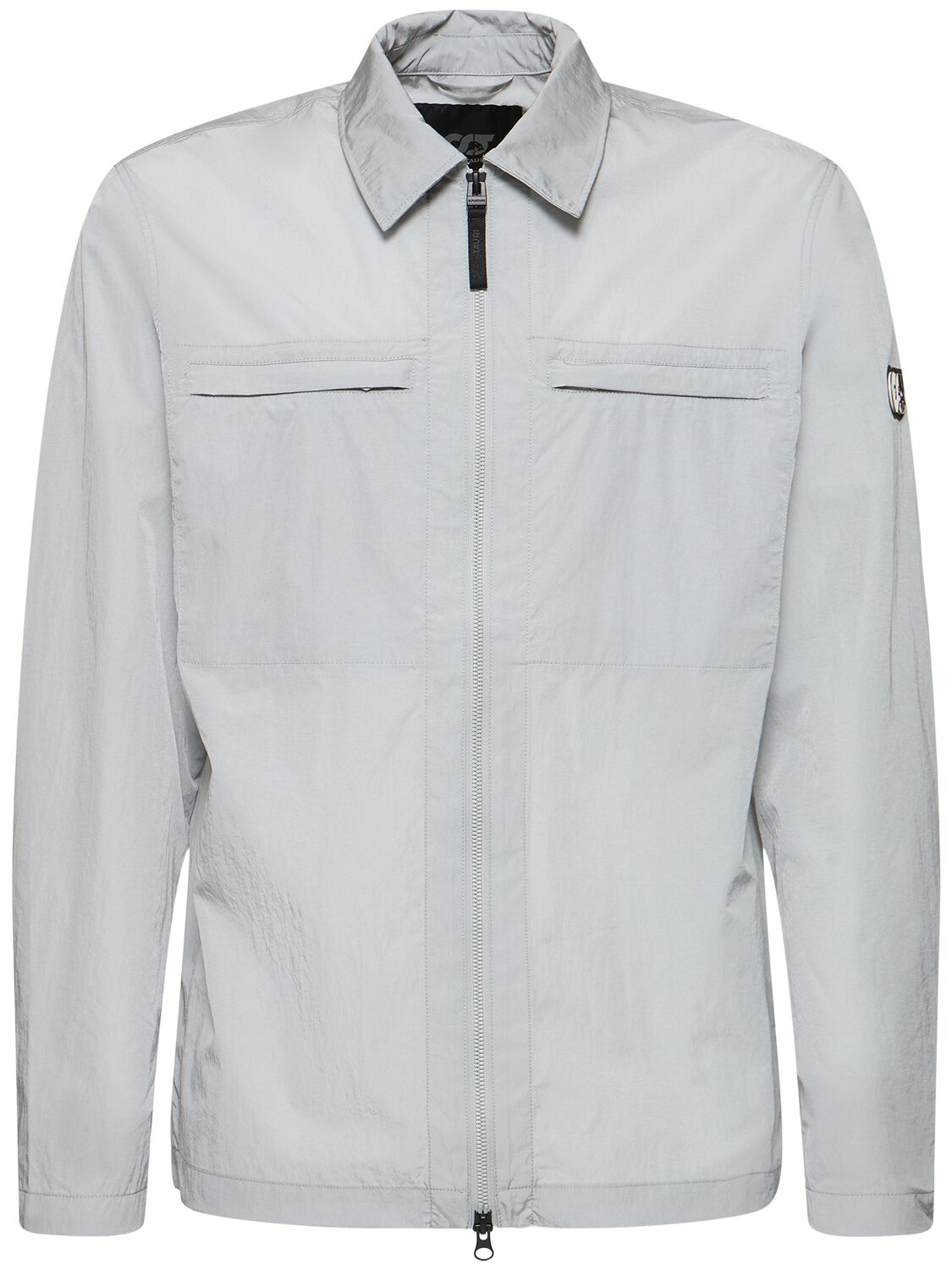 Alphatauri Olum Overshirt In Cloud Grey