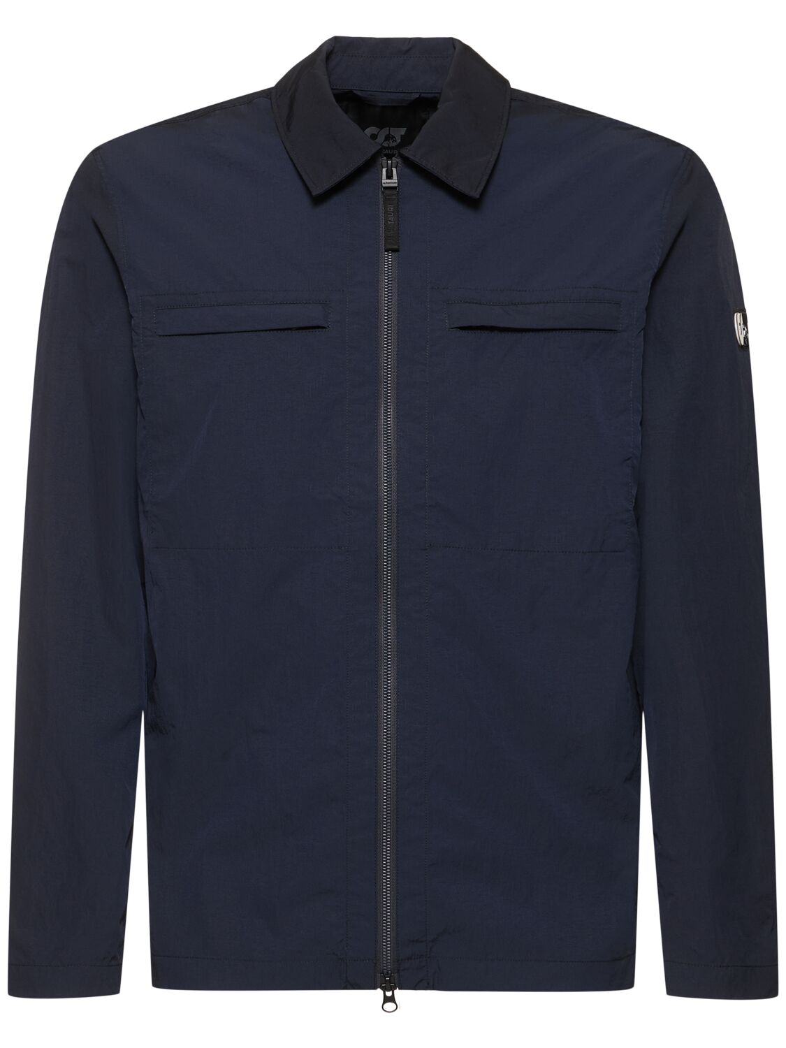 Alphatauri Olum Overshirt In Marine Blue