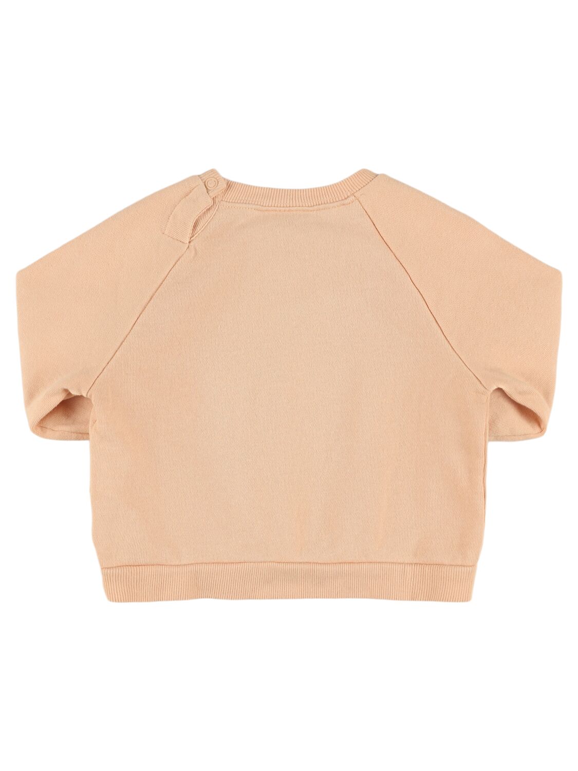 The Campamento Printed Cotton Sweatshirt In Pink