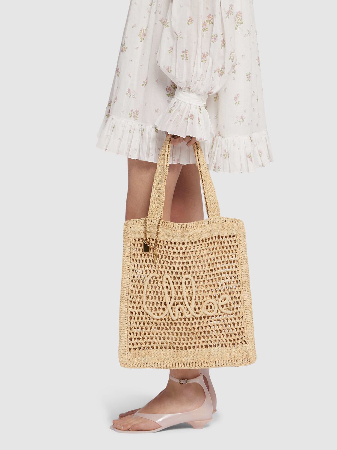 Summer Banana Crochet Tote Bag