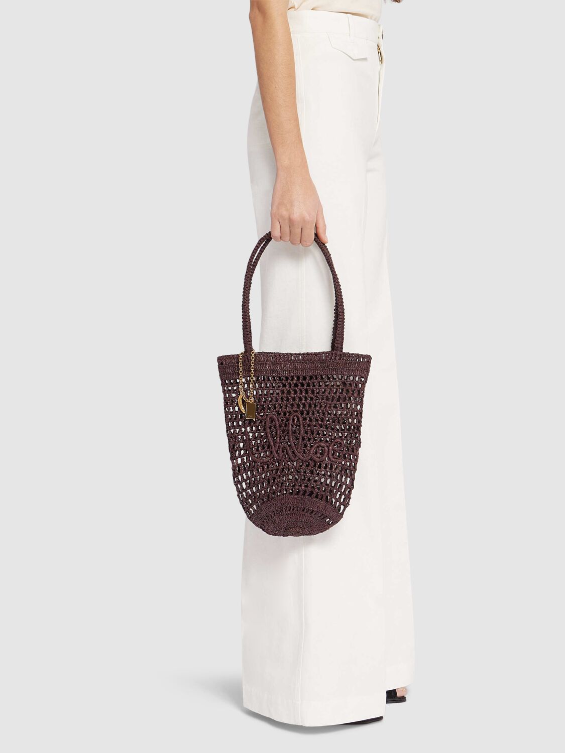 Summer Banana Panier Raffia Bag