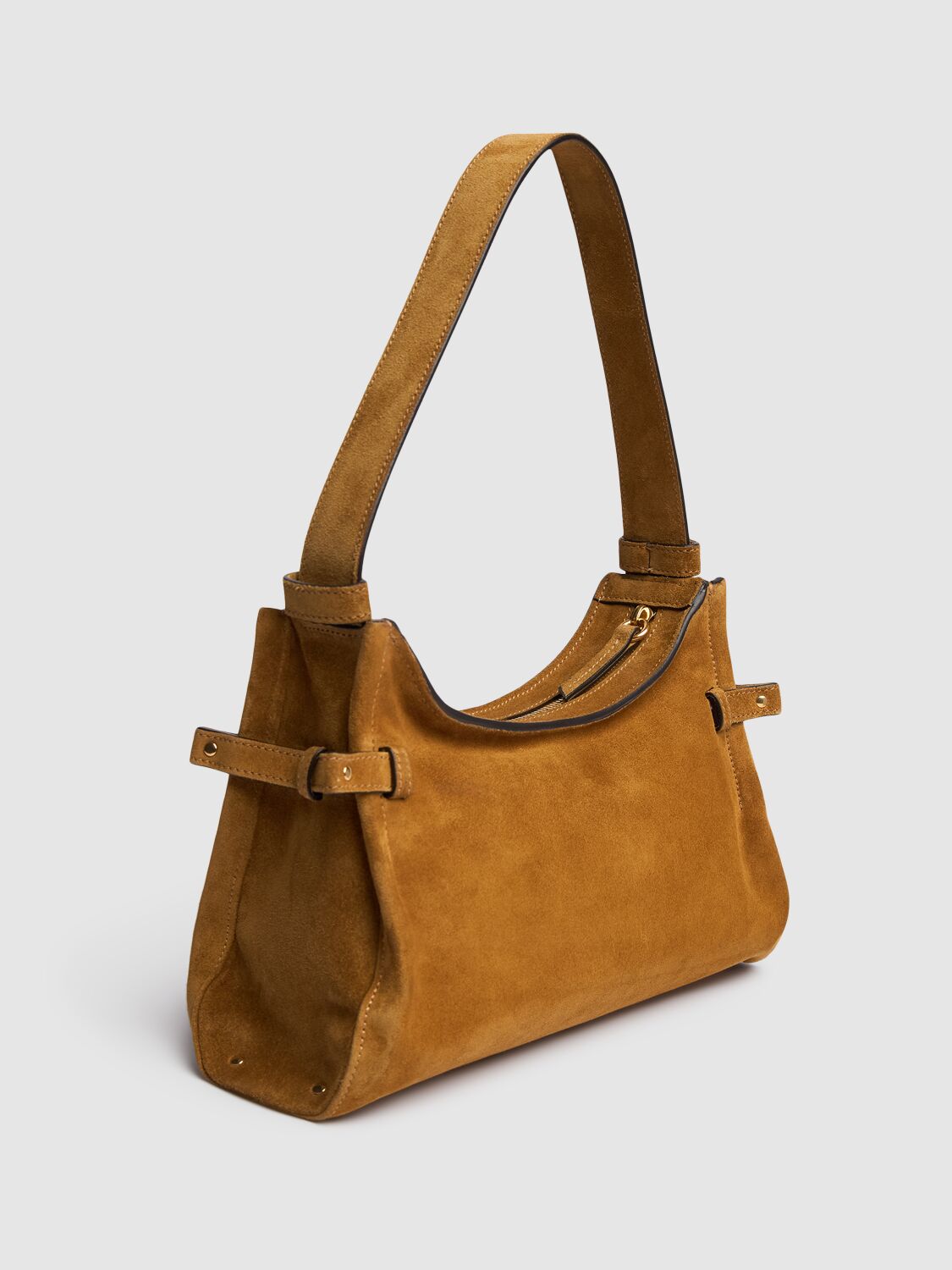 Chloé Charms Suede Shoulder Bag