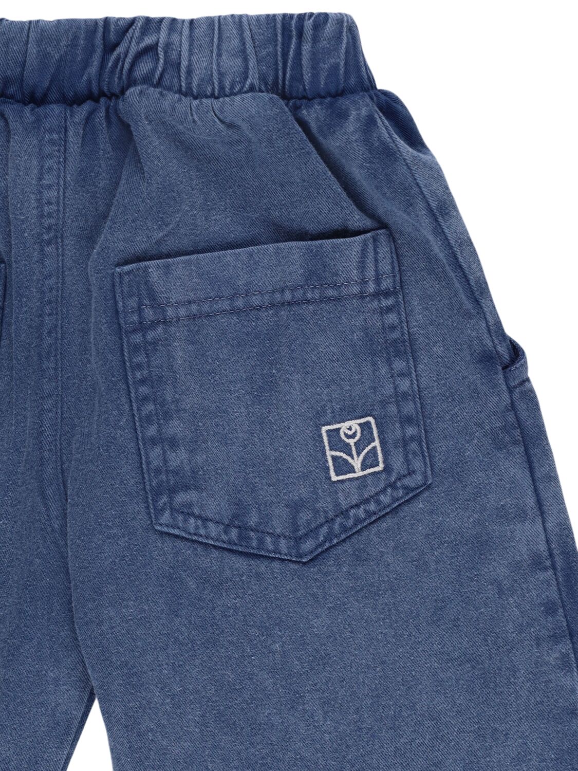 The Campamento Cotton Twill Pants In Blue