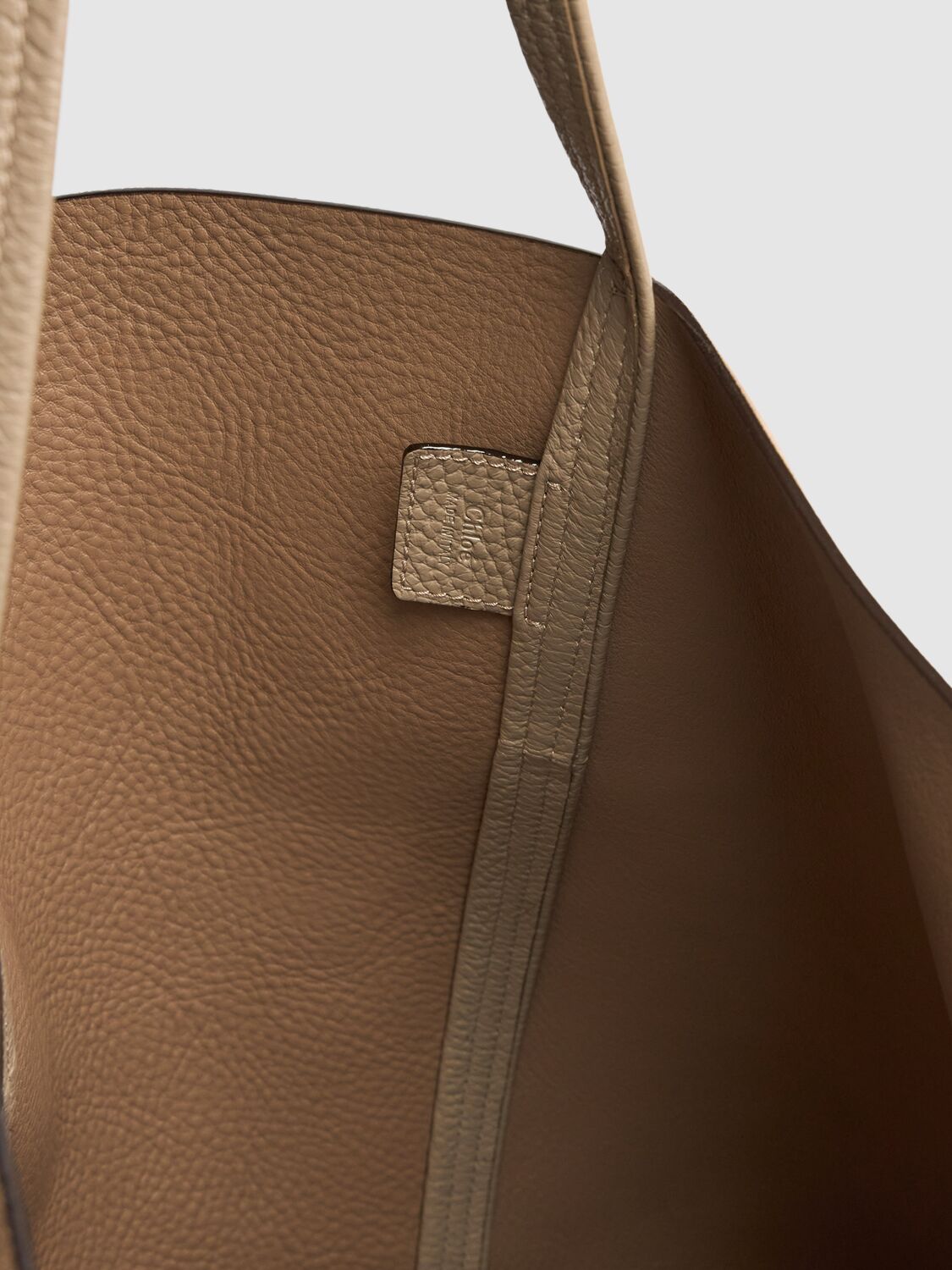 Chloé Large Spin Suede Tote Bag