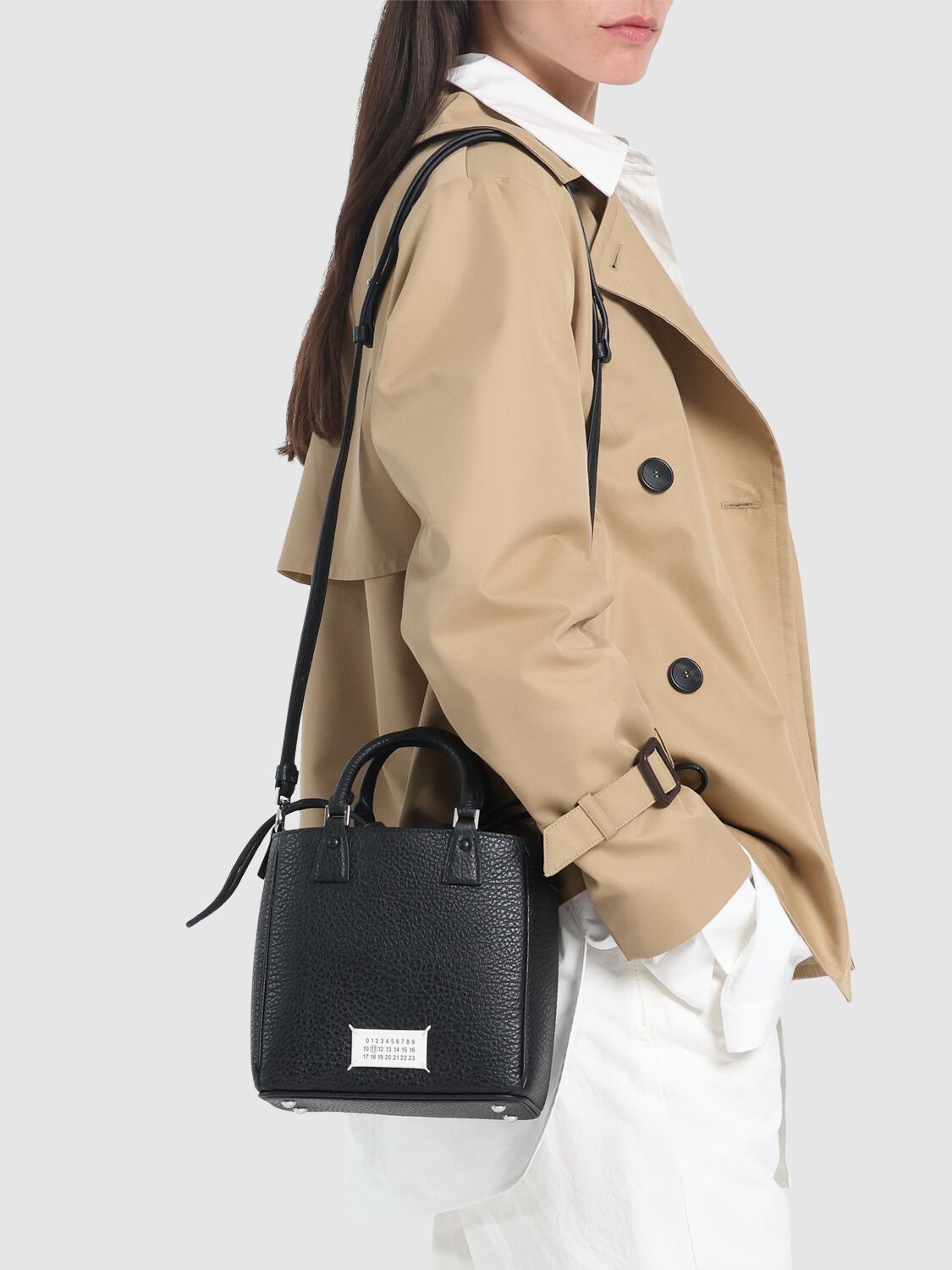 5ac Tote Vertical グレインレザーバッグ