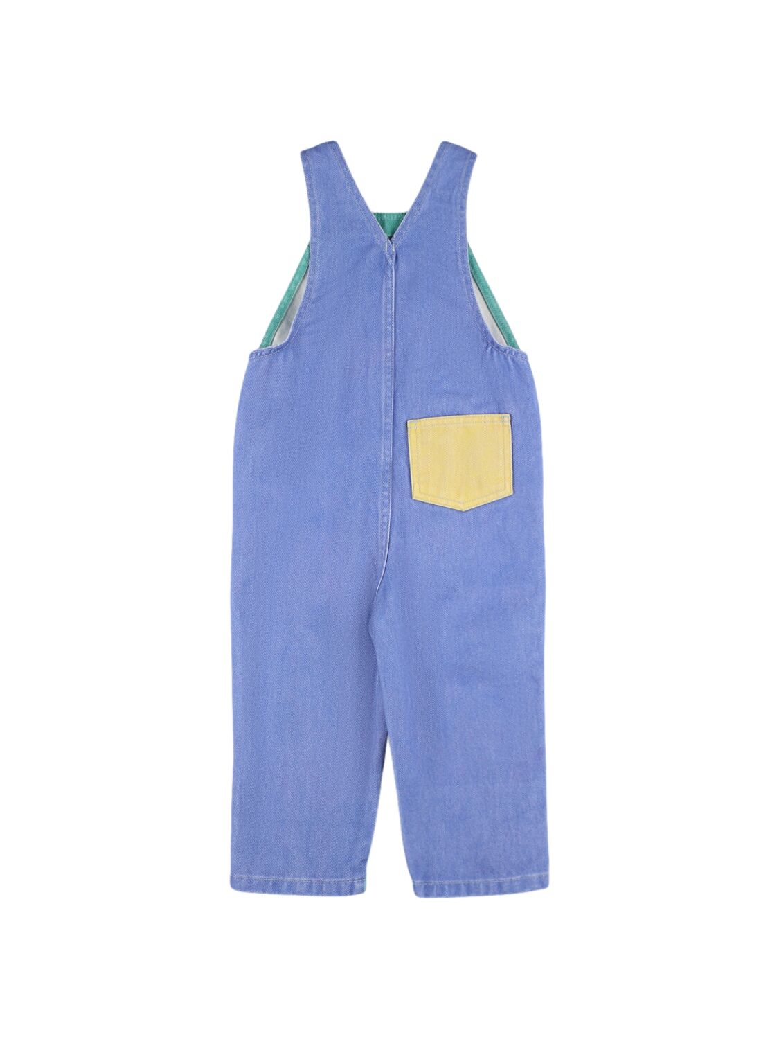 Shop Favorite People Printed Cotton Overalls In Multicolor