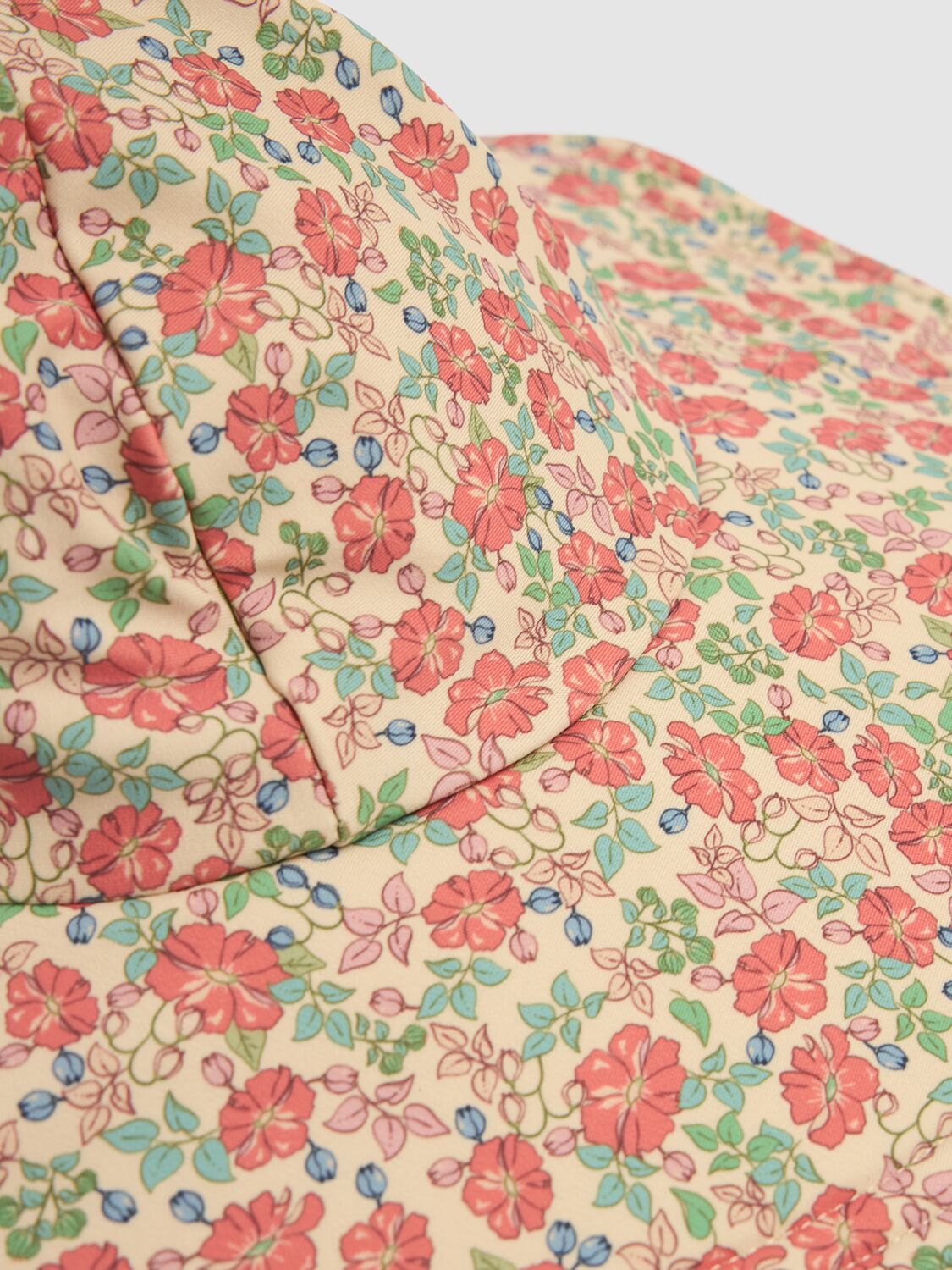 Konges Sløjd Printed Cotton Sun Hat In Multicolor