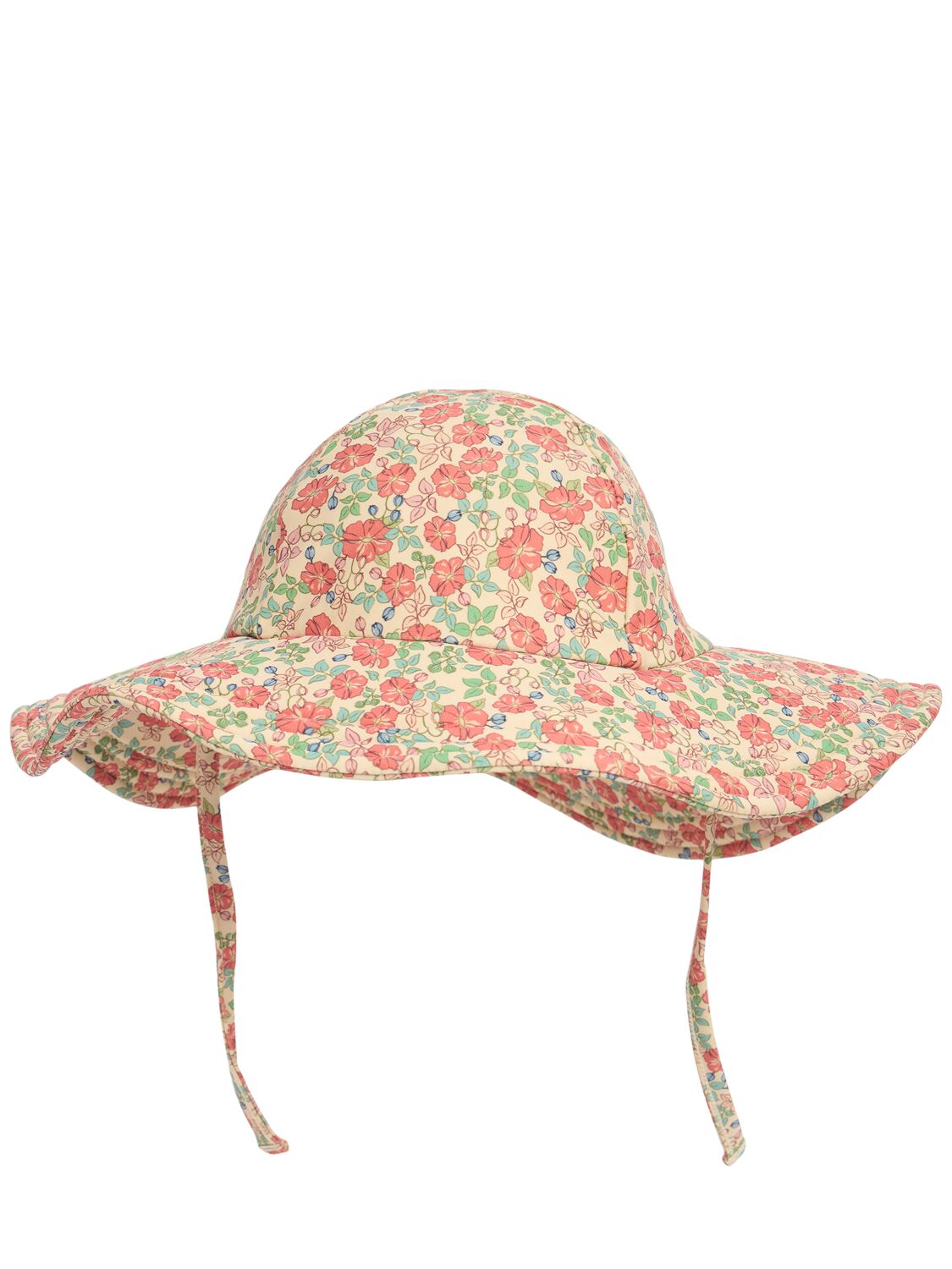 Konges Sløjd Printed Cotton Sun Hat In Multicolor