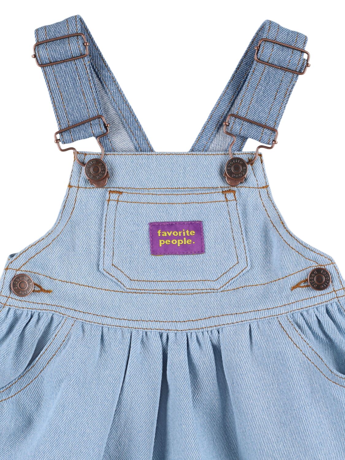 FAVORITE PEOPLE COTTON OVERALL DRESS 