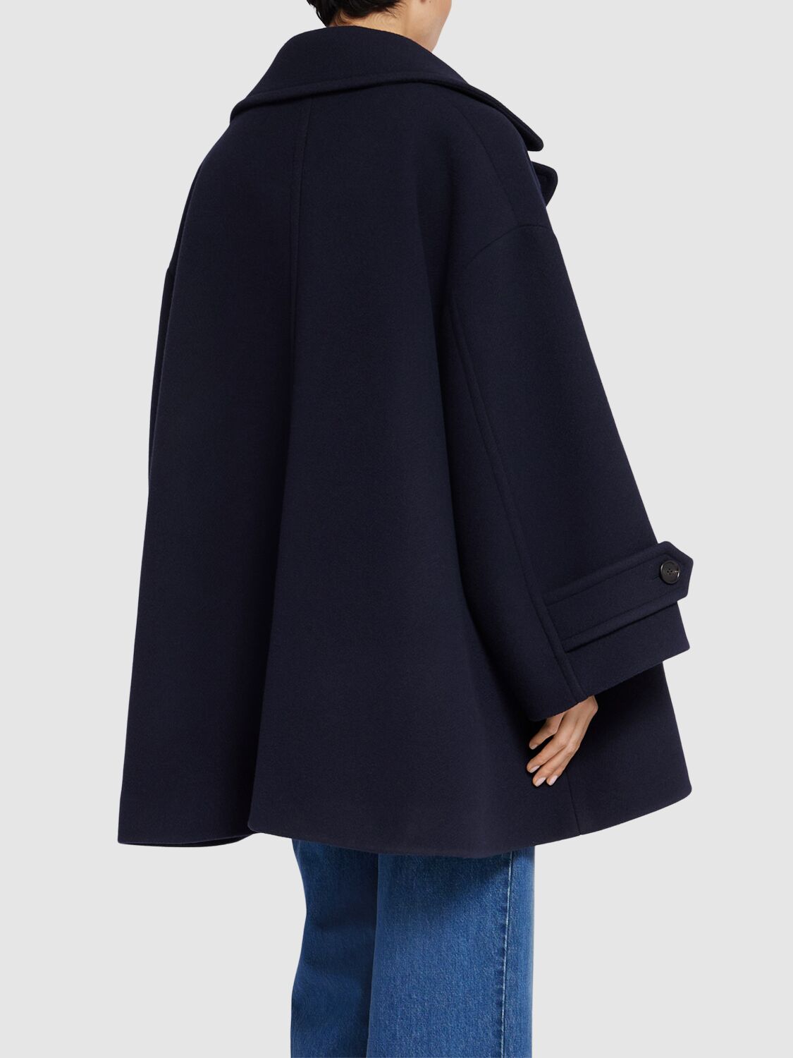 Chloé Wool Blend Short Coat