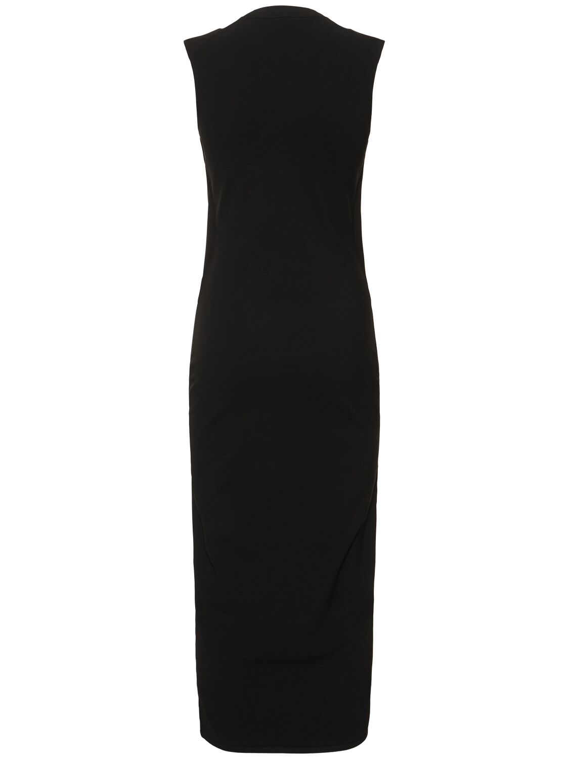 Alexander Wang Black Pre-styled Bodycon Maxi Dress In Black