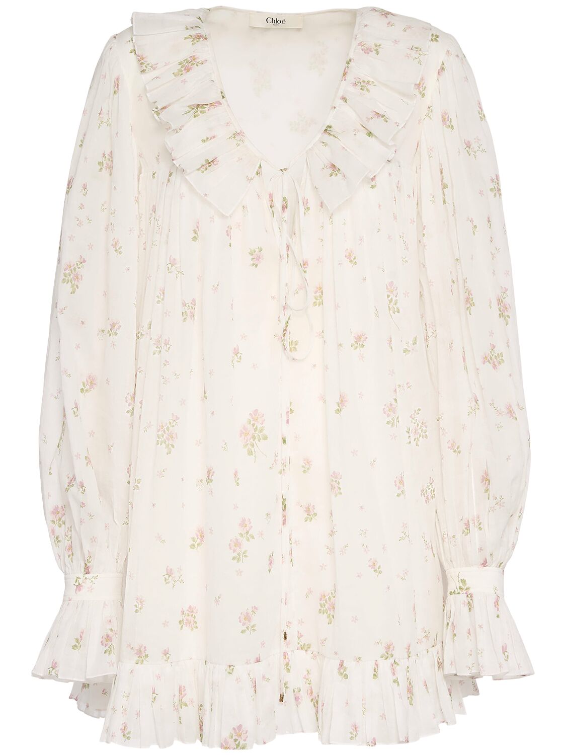 Chloé Cotton Mini Dress