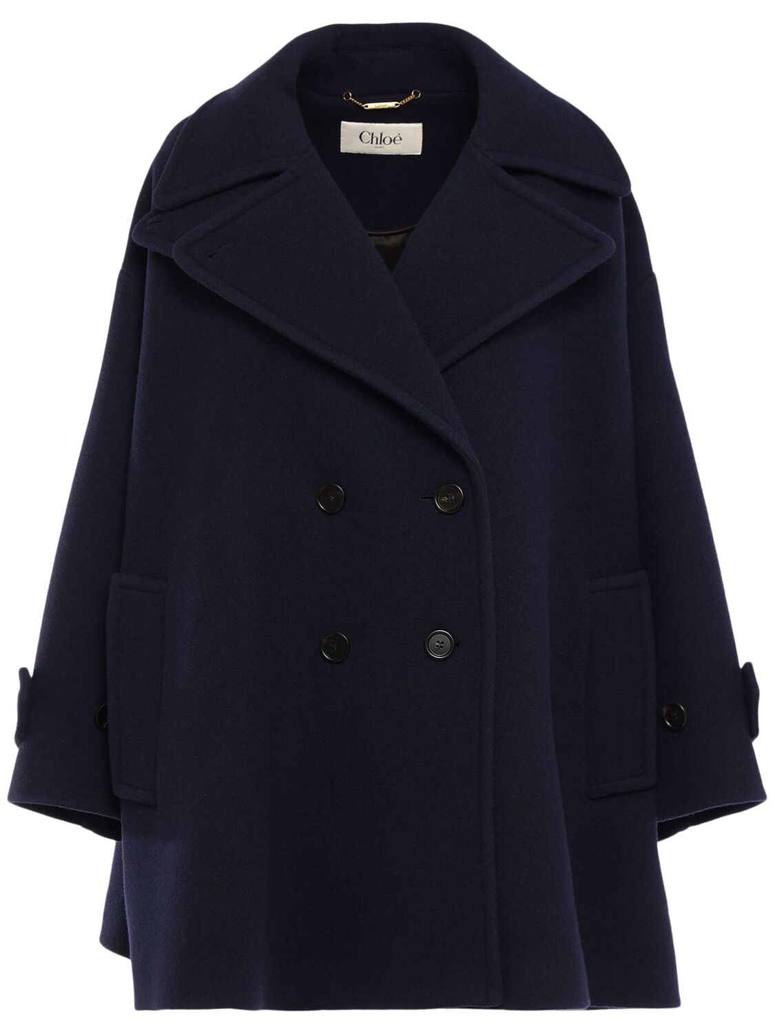 Chloé Wool Blend Short Coat