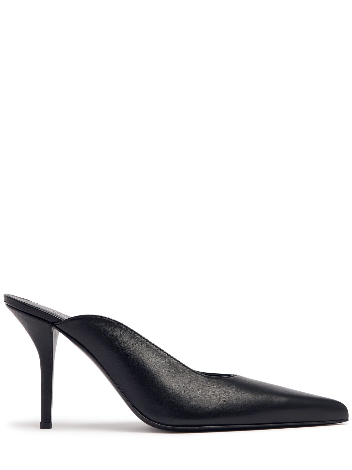 Mules En Cuir Abella 85 Mm - GIA BORGHINI - Modalova