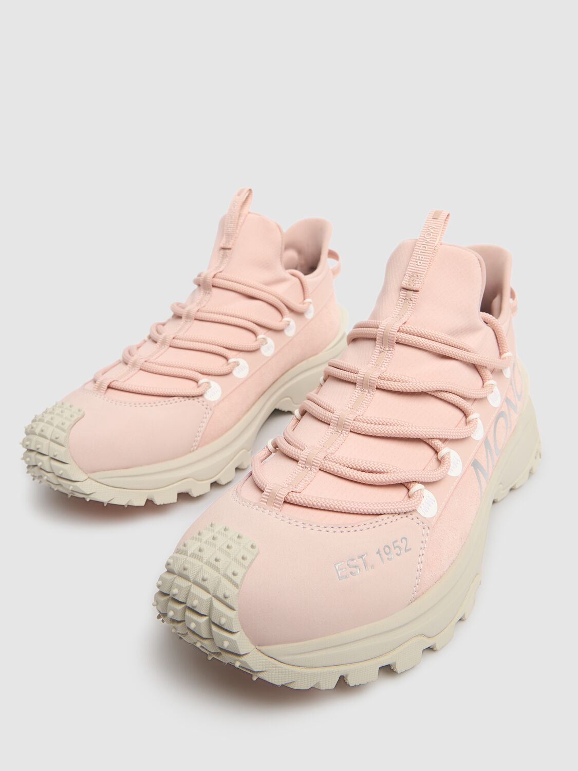 Shop Moncler Trailgrip Lite 2 Sneakers In Light Pink