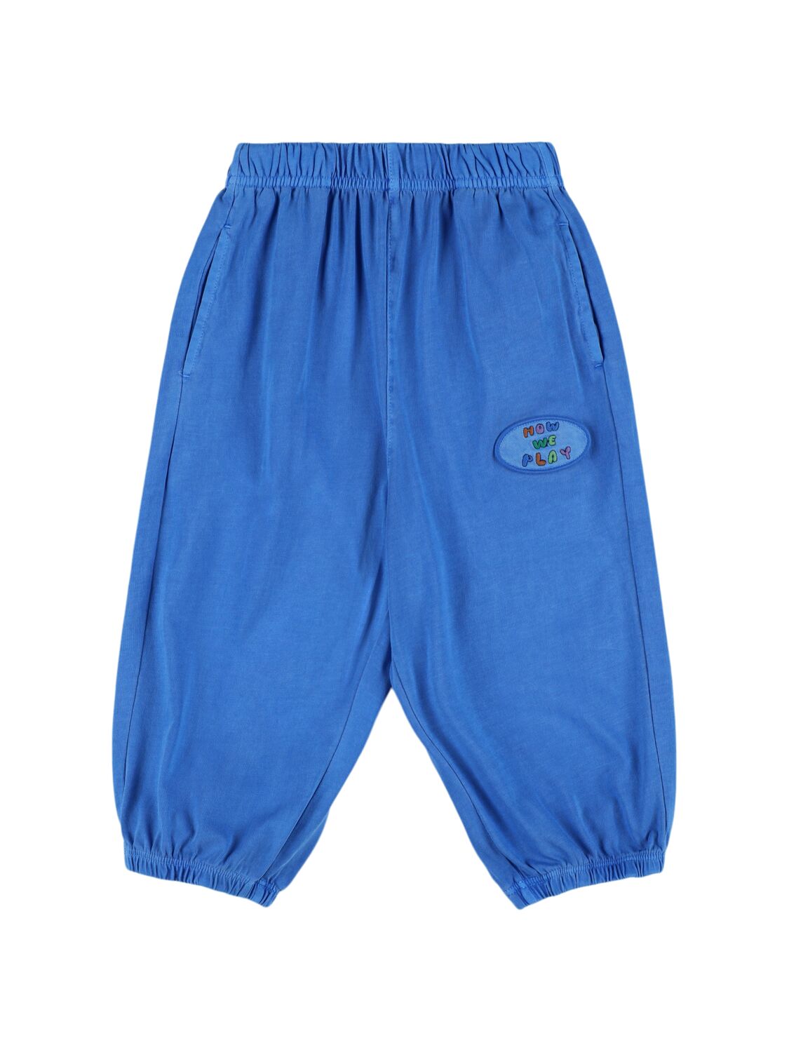 Jellymallow Cotton Sweatpants In Blue