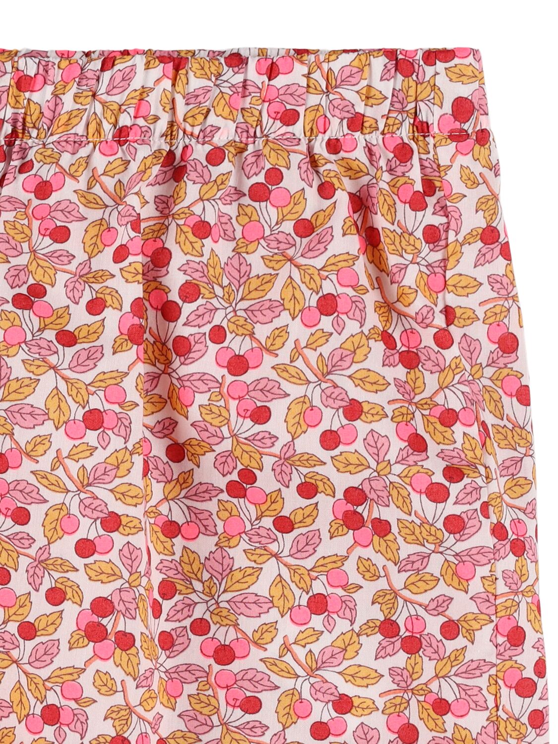 Il Gufo Stretch Cotton Tank Top & Shorts In White/orange
