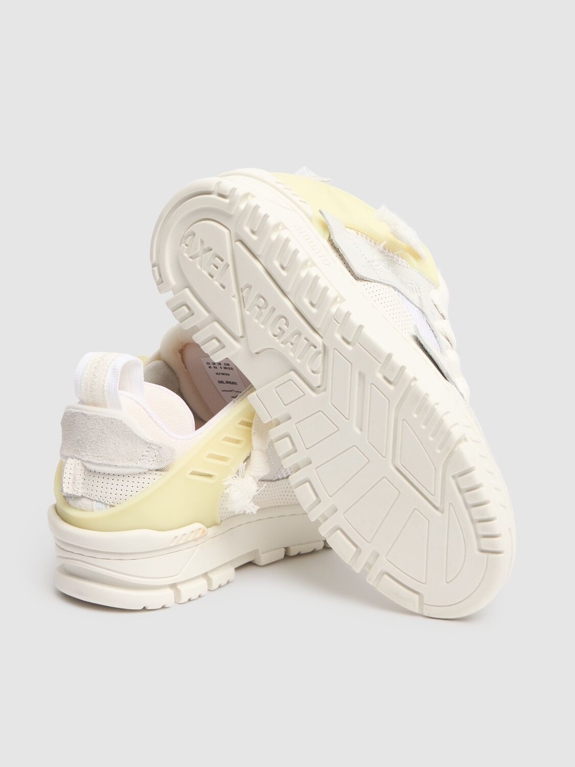 Axel Arigato Area Patchwork Sneakers In White